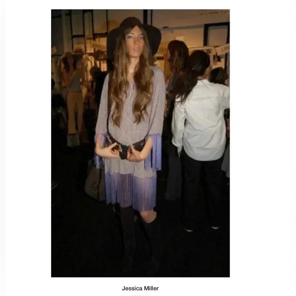 Vintage Rare 2004 Michael Kors Womens lavender multi 100% silk Dress size 2 - Picture 3 of 11